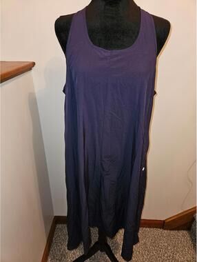 Halara Breezeful Racerback High Low Flowy Midi Quick Dry Dress - Large - BNWT